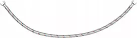 Lankstus pajungimo žarna 3/8" x 3/8", 600mm, nerūdijančio plieno pynė