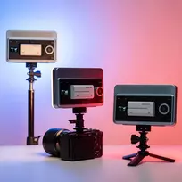 Viltrox Rgb Led panelinė lempa, skirta fotografavimui su kamera, vaizdo apšvietimas 2600k-6800k, reguliuojamas vaizdo apšvietimas, valdomas išmaniuoju telefonu, pilna spalvų gama su Np-f550 baterija