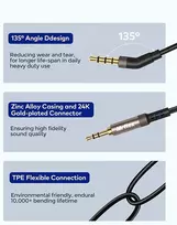 Mr Rex 1.5 m ausinių keitimo audio kabelis, suderinamas su Bose 700 Quietcomfort Qc45 Qc35 Qc25 Soundlink ausinėmis, Akg Y55 Y50 Y45bt, 2.5 mm kištukas į 3.5 mm kištuko lizdo kabelį