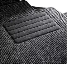 Carfashion Basicrips Dl4 automobilio kilimėliai su vienu krašteliu, antracito spalvos, priekiniai ir galiniai, be kilimėlių laikiklio, skirti Skoda Fabia Iii Estate, pagamintiems nuo 11/2014 iki 00/0000