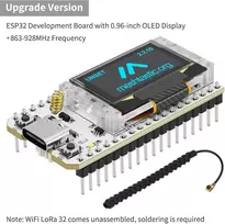 Seamuing Esp32 Lora V3 kūrimo plokštė su 868 Mhz antena ir apsauginiu dėklu, integruotu Wifi Bluetooth Sx1262 su 0,96 colio Oled ekranu ir skirta Meshtastic Arduino, 2 vnt.