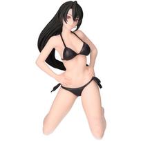AmaneTowa Anime Figure Swimsuit Kneeling pose Action Figure AmaneTowa Model Desktop Ornaments Collection Child toy Gifts 18cm 18cm beige