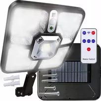Amy Fortrade led saulės gatvės šviestuvas su judesio ir prieblandos jutikliu 600 w 6800 lm su nuotoliniu valdymu