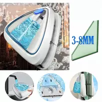 Hooha Magnetinis langų valytuvas 3-8mm dvipusis automatinis vandens purškimas