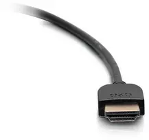 C2g 3 m lankstus didelės spartos hdmi kabelis su žemo profilio jungtimis, suderinamas su XBOX One, XBOX Series S, Blu-ray, Dvd, Ps4, Ps5, Smart Tv, Soundbar ir monitoriais