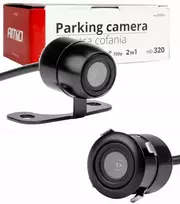 Atbulinės eigos parkavimo kamera su Hd-320 laidais 12v 720p automobiliui