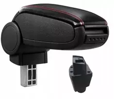 Protec Porankis Dacia Dokker nuo 2016 - juoda, raudona sintetinė oda