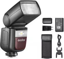 Objektyvas Godox V860iii-n belaidis I-ttl blykstės siųstuvas/imtuvas, skirtas fotoaparatui, rankinis/automatinis blykstės Gn60 1/8000s Hss belaidis X sistemos 2.4g įmontuotas pilotinis šviesos pakaitalas, skirtas Nikon