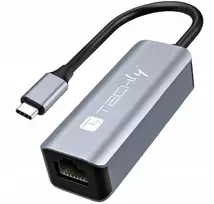 Adapteris Techly Usb-c 3.1 Type-c į Rj45 Gigabit Ethernet 1gb tinklo plokštė