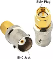 4 vnt. Sma į Bnc adapterių rinkinys: Bnc/sma jungtys