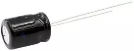 10 vnt. 220uf 10v elektrinis kondensatorius voltury -40°c + 105°c ilgaamžis žemas esr gnybtai tht through hole radialinis elektrinis kondensatorius