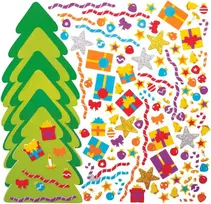 Art & Fun Kalėdinių atvirukų kūrimo rinkinys vaikams – 6 vnt.