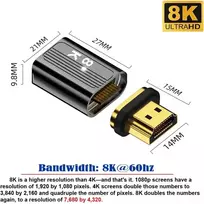 Cablecc hdmi 2.1 8k type a male to female magnetinis tiesus jungties vaizdo adapteris nešiojamam kompiuteriui hdtv