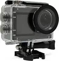 Icefox veiksmo kamera 4k vandeniui atspari kamera išorinis mikrofonas povandeninė 40m ultra hd 20mp kamera 170° itin plataus kampo wifi vaizdo kamera, pilka