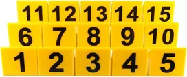 Generisch Dekoratyviniai stalo numeriai 1-15, vakarėliams ir renginiams