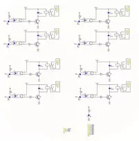 Generic 12v 8 kanalų relės modulis su opto izoliacija