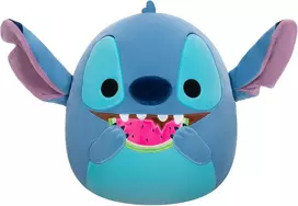 Kellytoy Squishmallows Sqdi00749 - stitch su arbūzu 35 cm, oficialus jazwares pliušinis žaislas, itin minkštas mielas žaislas, 14 colių