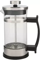 Kavos aparatas French press kavos virimo aparatas, nerūdijančio plieno korpusas ir stiklinis indas, french press filtras kavai arba arbatai