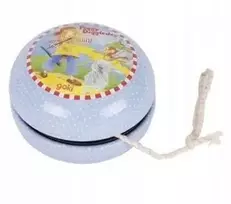 Metalinis jojo ant virvelės, klasikinė žaislas Peggy iš Goki