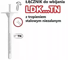 Starfix Kaištis polistirenui su metaliniu neužlietu kaiščiu Ldk 10x260 Ptn-100 vnt.