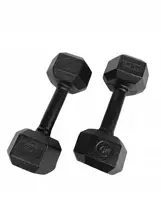Cast Fitness Hex hanteliai 2x10 kg – ketaus, patvarūs, treniruočių