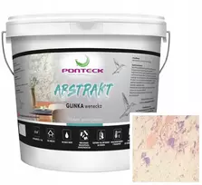 Dekoratyviniai venecijos tinko tipo dažai Abstrakt A04 Ponteck rinkinys 16m2