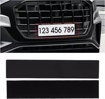 Jnnj 2 vnt. velcro numerio laikiklių rinkinys, berėmis, motociklo numerio laikiklis, berėmis, nematomas numerio laikiklis su velcro, numerio laikiklis bet kuriam automobiliui