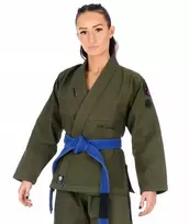 Tatami Elements Superlite chaki spalvinimo moteriškas kimono/gi F2l