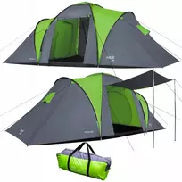 Nils Camp NILS Didelė turistinė sodo palapinė 6 asmenims + uždangalas