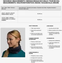 Buff Unisex Original Ecostretch kaklo mova, madingas šalikas