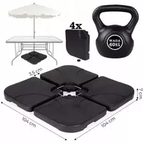 Skėčio pagrindas vandens užpildymui 60kg Ecojoungle