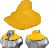 Kaklo pagalvė su stačia apykakle, mango, vynuogių sėklų pagalvė, kaklo pagalvė, šildymo pagalvėlė, mango, vynuogių sėklos