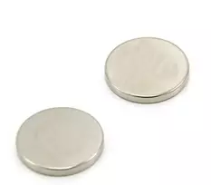 N42 neodimio magnetas menui, amatams, modelių gamybai, "pasidaryk pats", pomėgiams - 25 mm skersmens x 3 mm storio - 5,5kg trauka - 2 vnt.