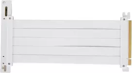 Pcie 4.0 x16 riser kabelis su 128gbps perdavimo sparta, gpu prailginimas su emi ekranavimu, lankstus ir patogus dizainas (50 cm)