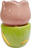 Aliejinis degiklis, žvakidė, vaško lydymo degiklis, keraminis aliejinis degiklis, aromatinė lempa, keraminis aliejinis degiklis vaškui, naudojamas eteriniams aliejams ir eterinių aliejų degiklis, pagalba miegui, relaksacija, meditacija