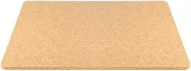 Stora kamštinė lenta 60 x 45 cm be rėmo - 15 mm storio - patikimam laikymui ir ilgalaikiam naudojimui - natūrali kamštinė lenta universali