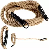 Jutinė virvė laipiojimui, treniruotėms, 38 mm, 5 metrai, Hms