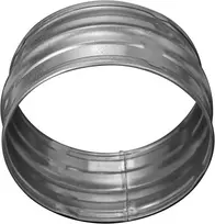 Apvalūs 200 mm skersmens vamzdžių sujungimai - metalinis ventiliacijos kanalo jungtis - ventiliacijos prailginimas - galvanizuoto metalo vamzdžių jungtis - džiovyklės ventiliacijos jungtis