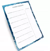 Maitinimo planas dieta mityba meal planner lipnus 30x40 Jūra