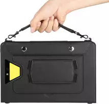 Ulefone Armor Pad 2 planšetinio kompiuterio dėklas - nešiojimo dėklas Armor Holster Pro, 4-in-1 universalus nešiojamas dėklas su stovu, rankos dirželiu, peties dirželiu, skirtas Ulefone Armor Pad 2 tvirtam planšetiniam kompiuteriui