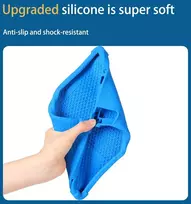 Heioloo dėklas, skirtas lenovo tab m11, apsauginis dėklas su stovu [niekada negeltonuoja], smūgiams atsparus silikoninis dėklas, atsparus įbrėžimams, minkštas buferio galinis dangtelis - mėlynas