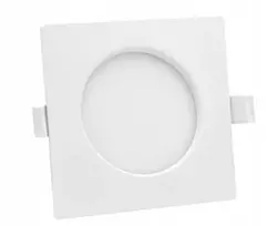 Led lubinis šviestuvas įleidžiamas 6w, itin plonas, baltas