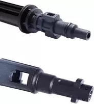 Purvo pūstuvas aukšto slėgio plovimo įrenginiams Kärcher / Lavor / Parkside - 145 barų aukšto slėgio purškimo pistoletas Kärcher purvo pūstuvas sukamasis antgalis - aukšto slėgio plovimo įrenginio priedų antgalis, suderinamas su Karcher K2 K3 K4 K5