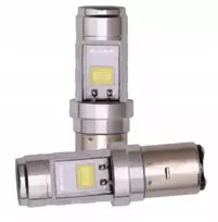 Led lemputė motociklui motoroleriui keturračiui ba20d s2 radiatorius mini