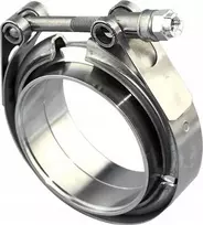 Malgo V-band, spaustuvas, gnybtas, apykaklė, jungtis, flanšas, 60mm Inox