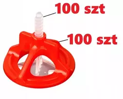 Plytelių lyginimo sistema 1mm, 100 vnt. laikiklių + 100 vnt. spaustukų