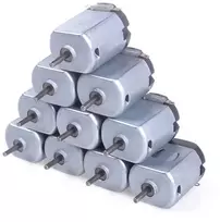 10x Mini Dc Variklis 1.5v-6v 23000rpm Stiprus Magnetinis Variklis