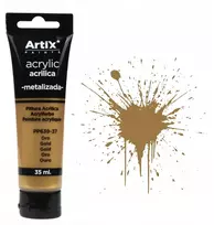 Mota Akriliniai dažai Mp auksiniai 1 vnt. 35 ml
