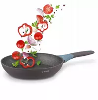 Starke Pro Luxury Pilkas marmurinė indukcinė keptuvė, 28 cm