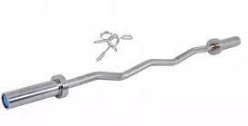 Thunder lengvai lenktas olimpinis grifas 120cm plieno 50mm tvirtas treniruotėms